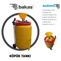 Oto Yıkama Köpük tankı 90 Lt