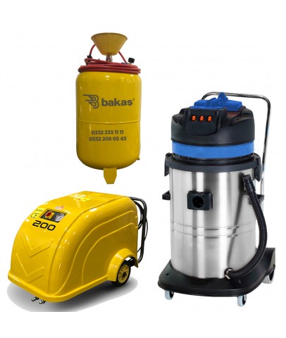 3'Lü Oto Yıkama Seti - Bakaş Makina