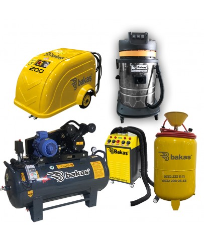 Bakaş 5'li DEV Oto Yıkama Seti Büyük Kampanya Satın Al 5'li DEV Oto Yıkama Seti Büyük Kampanya - Bakaş Makina