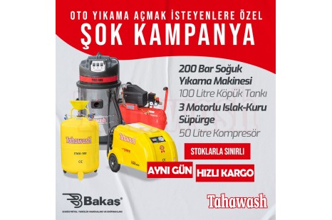 Profesyonel Oto Yıkama Seti 4 parça 